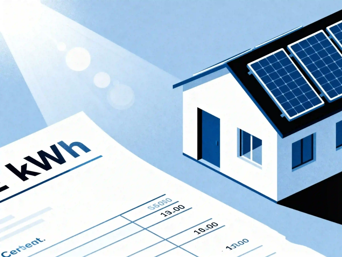 Step 1: Calculating energy needs from electric bill